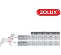 ZOLUX Collier de chien en nylon - Noir - 50/60cm - 463660N