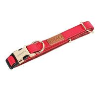 Zolux - Collier IMAO Mayfair. 20 mm. réglable. Couleur Rouge. pour Chien.