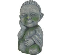 ZOLUX-Décoration pour aquarium en résine coloris gris Zolux statue d'Asie Bouddha modèle 1