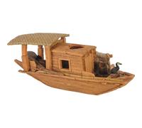 ZOLUX-Décoration pour aquarium en résine coloris marron Zolux pagode Asie modèle 1 trou - Taille L