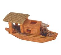 ZOLUX-Décoration pour aquarium en résine coloris marron Zolux pagode Asie modèle 1 trou - Taille S