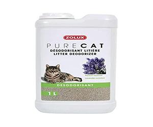 Zolux Désodorisant litière Pure Cat Parfum lavande en 1 Litre
