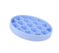 Zolux - Ecuelle Anti-glouton L ø 21 cm Silicone Ventouse Bleu pour Chien