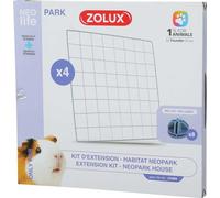 Zolux Kit extension enclos modulable Neo Park – 4 grilles pour cochon d'Inde