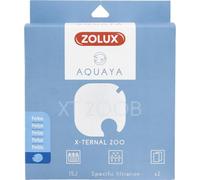Zolux - Filtre pour Pompe x-ternal 200, Filtre XT 200 B perlon x 2. pour Aquarium. - ZO-330241