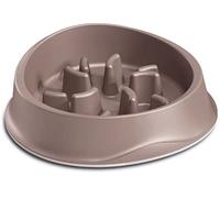 Zolux Gamelle Anti glouton Slow Feeder 1 Litre Taupe