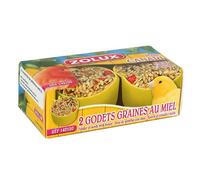 ZOLUX-Godets pour canaris au miel Zolux - x 2