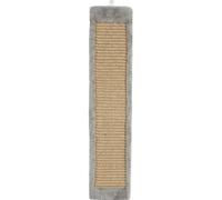 ZOLUX-Griffoir mural à fixer en contreplaqué gris et chanvre - 12 x 2,5 x 56 cm