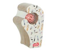 ZOLUX Griffoir pour chat CHATOUILLE patte pliable avec balle et herbe à chat