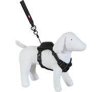 Zolux - Harnais et Laisse Enrouleur intégré XS Noir pour Petit Chien Max 9 kg