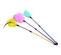 Zolux Jeux Chat Canne Plumeau Coloris Divers 1 Unité