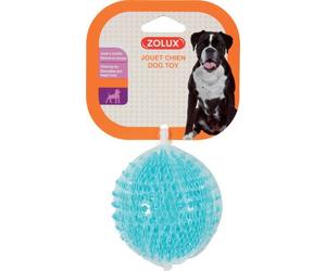 ZOLUX - Jouet TPR Pop Boule à pointes Turquoise - 8 cm