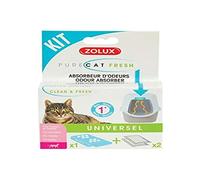 Kit anti odeurs - PURECAT - Fresh - Absorbeur d'odeurs pour litière de chat