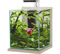 ZOLUX-Kit aquarium Jalaya XL coloris zebrano gris Zolux - 25 x 25 x 30 cm