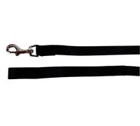 Zolux Laisse Nylon pour Chien Coloris Unis Noir Largeur 15 mm Longueur 1 m