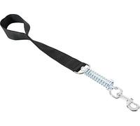 Zolux Laisse Nylon Ressort pour Chien Coloris Unis Noir Longueur 50 cm