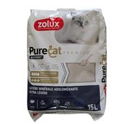 zolux - Litière agglomérante minérale 15 litres Soit 9.8 kg pour Chat