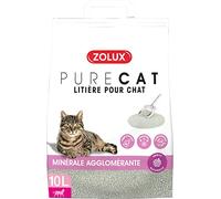 Zolux-Litière Pure Cat agglomérant parfumée antibactérienne - 10L