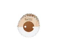 ZOLUX-Maison en bois Home rond taille M blanc diamètre 19 cm