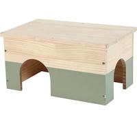 ZOLUX-Maison en bois pour lapin coloris vert Zolux Neolife - Taille XL