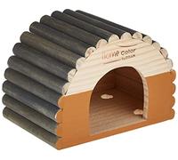 Zolux Maison pour Rongeur en Bois Arrondi Corail T.M