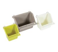 ZOLUX-Mangeoire pour oiseau taille M coloris assortis 9x7x7,5 cm