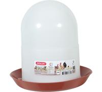 Zolux - Mangeoire silo en Plastique 2 kg Rouge pour Basse Cour