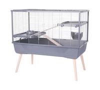 Cage grillagée lapin et rongeur sur pieds NeoLife 100 L - Zolux Gris