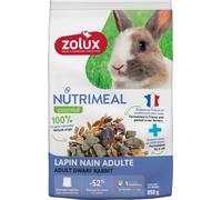 ZOLUX NUTRIMEAL 4 Mélange alimentaire pour lapins nains adultes 850 g