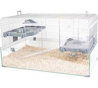 Zolux Panas couleur métal cage plastique 48 x 48 x 45 cm (1 pièce)