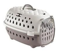 ZOLUX Panier de transport travel smart - Taupe - Pour chien et chat Blanc G