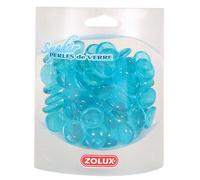 ZOLUX-Perles de verre pour aquarium coloris bleu saphir Zolux - 410 g
