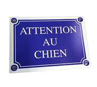Zolux Plaque Attention au Chien