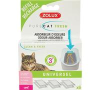 ZOLUX Purecat Fresh - Recharges pour l'absorption des odeurs
