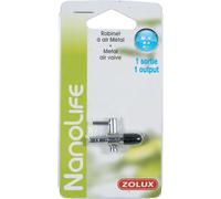 ZOLUX-Robinet à air s/s 1 sortie pour aquarium en métal coloris argent Zolux