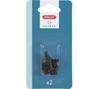 ZOLUX-Robinets avec raccords pour aquarium en plastique coloris vert Zolux Aquaya - x 2
