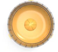 ZOLUX Roue d'exercice silencieuse pour petits rongeurs adaptés aux cages Rody3 - Rodylounge - Banane