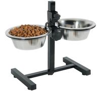 Zolux Support Porte GAMELLES Special Petit Chien REGLABLE 2 X 700 ML