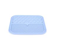 ZOLUX - Tapis à lécher en silicone bleu - L