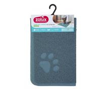 zolux - Tapis d'hygiène 60 x 90 cm bleu pour maison de toilette chat