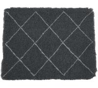 Zolux - Tapis isolants pour Chiens 75 x 95 cm Gris avec Motif berbère.