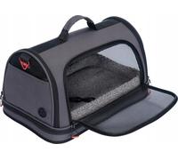 Sac de transport pour animaux ZOLUX NOMAD, taille M, noir, 44,5 × 28 × 25 cm