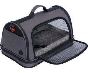 ZOLUX Transporttasche für Tiere NOMAD Gr. M schwarz 44,5×28×25