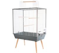 Zolux Zolux - Cage à perruque, couleur gris, 78 x 48 x 112 cm