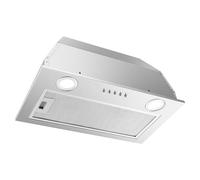 Zomagas Hotte de cuisine intégrée de 50,8 cm, 600 Cfm, convertible sans conduits, hotte insert avec filtre en maille, contrôle par bouton-poussoir, hotte d'échappement intérieure