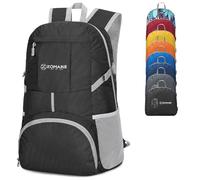 ZOMAKE 35L Sac a Dos Pliable Léger Sac à Dos De Randonnée Packable Daypack Pour Femme Homme Sports Et Plein Air(Noir)