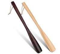 ZOMAKE Chausse Pied Long Bois,40cm Chausse-pieds Long Manche(2 Pièces)