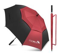 ZOMAKE Grand Parapluie de Golf, Parapluie XXL Grande Taille, Anti-Tempête | Extra Large Umbrella, 2 Personnes, Solide et Résistant au Vent, Double Toile Coupe-Vent, Automatique, Homme et Femme, Anti-UV