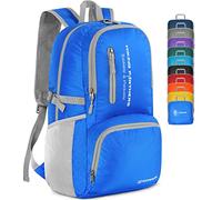 ZOMAKE Sac a Dos Pliable Léger 35L Sac à Dos De Randonnée Packable Daypack Pour Femme Homme Âgé Sports Et Plein Air(Bleu foncé)