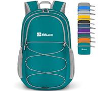 ZOMAKE Sac a Dos Pliable Ultra Léger Randonnee,Backpack 28L(Vert Mer) | Daypack Leger,Nylon,Résistant à la Déchirure,Petit Compact une Fois Plié,pour Femme Homme,Hiking Voyage Sports et Plein Air